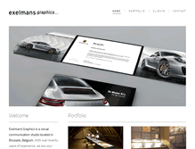 Tablet Screenshot of exelmans.be